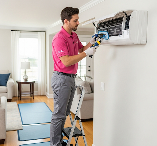 maintenance, nettoyage, entretien de climatisation